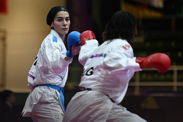 آتوسا گلشادنژاد/سومین طلایی تیم ملی کاراته