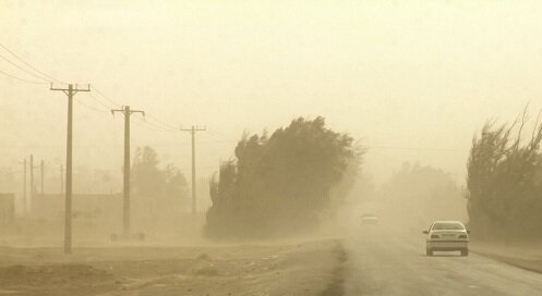 رگبار و خیزش گردوخاک در برخی نقاط کشور رگبار و خیزش گردوخاک در برخی نقاط کشور