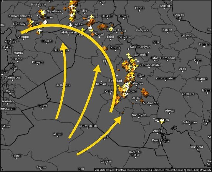 صدور هشدار نارنجی بارش برف/ باران و مهگرفتگی در ۵ استان تا روز دوشنبه صدور هشدار نارنجی بارش برف/ باران و مهگرفتگی در ۵ استان تا روز دوشنبه