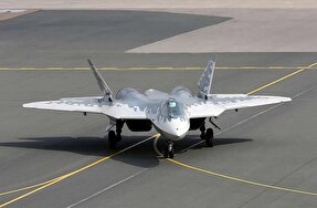 تصویری از مانور فوق‌العاده و وحشتناک سوخو ۵۷ روسیه