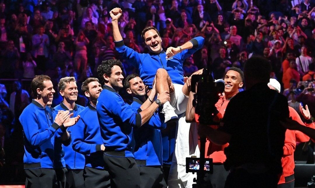 مراسم معارفه فدرر در تالار مشاهیر؛ نیوپورت میزبان ستاره جاودانه تنیس