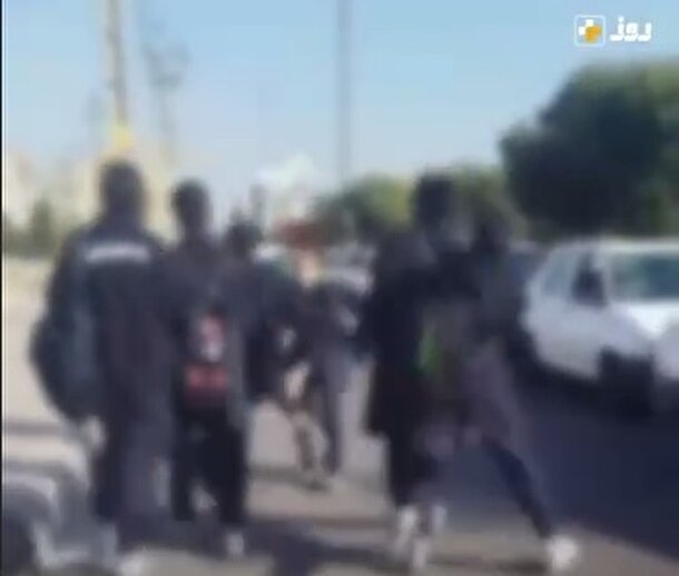 نزن کیانا، نزن!/ وایرال شدن دعوای دختران مدرسه‌ای