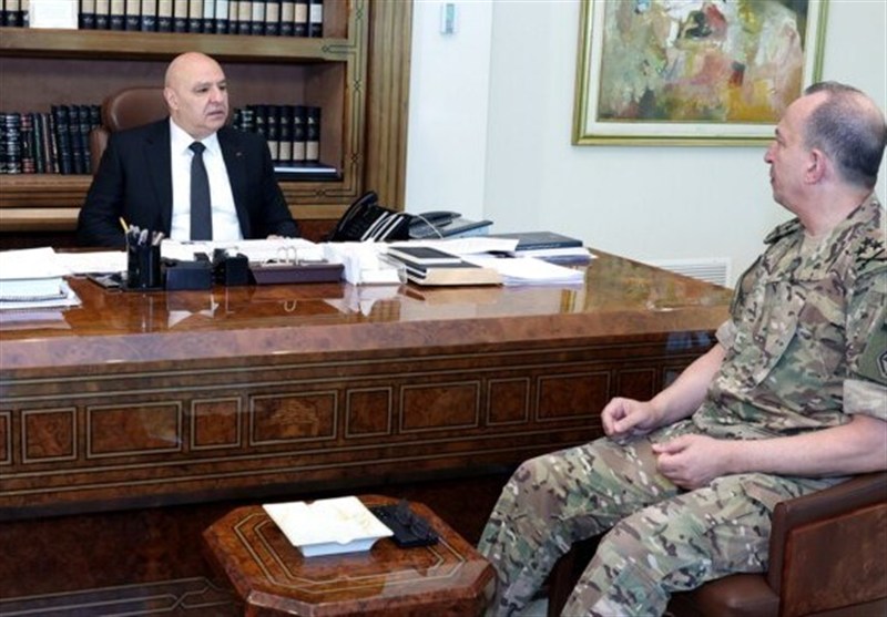 درخواست جوزف عون از فرمانده ارتش لبنان برای مقابله با تجاوزگری اسرائیل درخواست جوزف عون از فرمانده ارتش لبنان برای مقابله با تجاوزگری اسرائیل