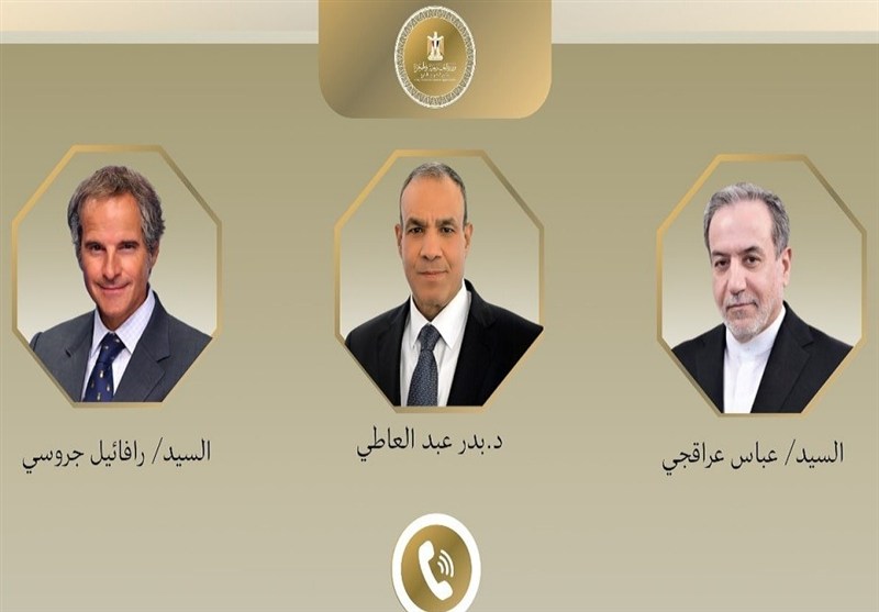 تماس تلفنی  وزیر خارجه مصر با عراقچی و گروسی تماس تلفنی  وزیر خارجه مصر با عراقچی و گروسی