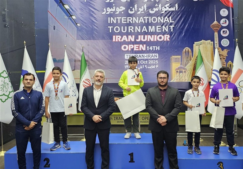 معرفی برترینهای مسابقات بین المللی اسکواش ایران جونیور معرفی برترینهای مسابقات بین المللی اسکواش ایران جونیور