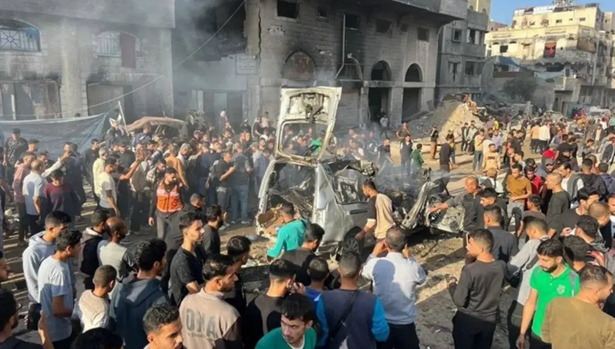 شهادت 5 شهروند فلسطینی در حمله اسرائیل به یک خودرو در شهر غزه