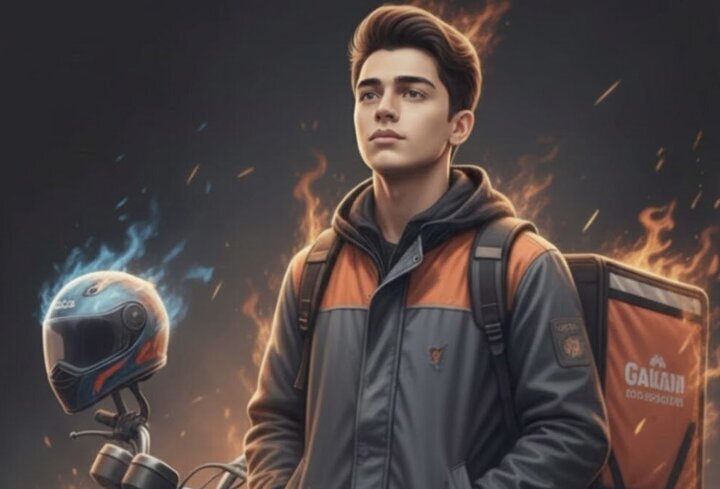 یک مرثیه برای آقازاده‌ای که پیک موتوری بود