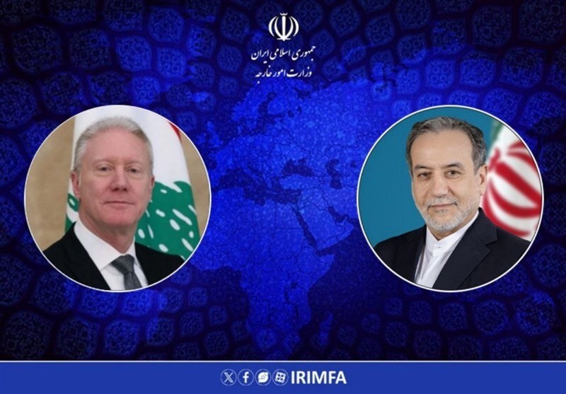 دعوت عراقچی از همتای لبنانی برای سفر به تهران دعوت عراقچی از همتای لبنانی برای سفر به تهران