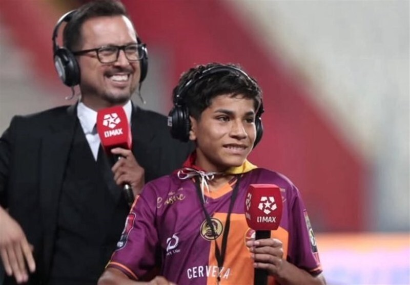 دعوت از گزارشگر 15 ساله پرویی برای تماشای بازی «رئال مادرید -‌ من‌سیتی»