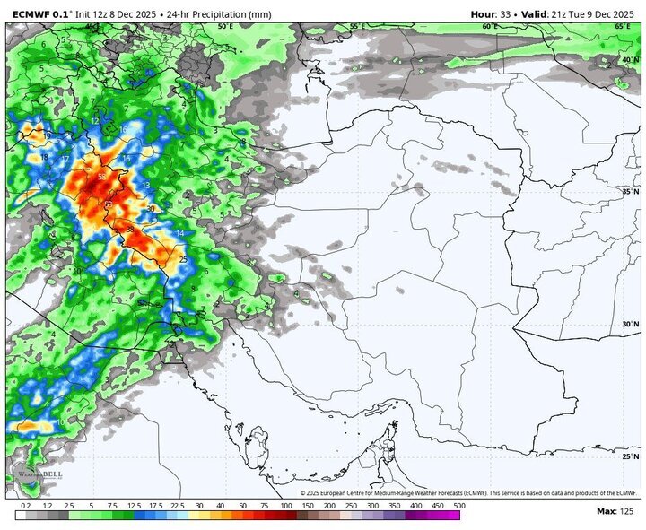 سامانه بارشی امروز در کدام استان‌ها فعال است؟/بارش برف در ارتفاعات و مناطق سردسیر
