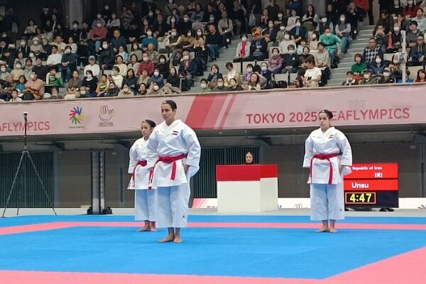 کاتای تیمی بانوان ایران نایب قهرمان شد کاتای تیمی بانوان ایران نایب قهرمان شد