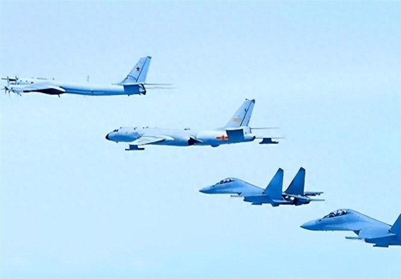 گشت مشترک بمبافکنهای چین و روسیه گشت مشترک بمبافکنهای چین و روسیه