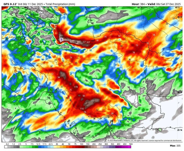 تشدید سامانه بارشی در ۲۰ استان/ هشدار بارش‌های سیل‌آسا و کولاک برف
