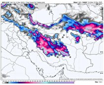 ورود سامانه بارشی جدید به کشور از سه‌شنبه/ تشدید بارش‌های در ۲۲ استان