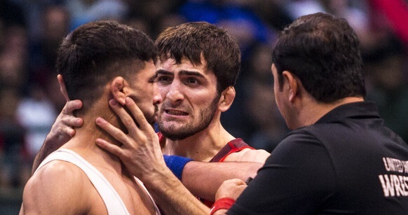 مرحله نهایی لیگ برتر کشتی آزاد/ روسیه ۷ - ایران صفر! مرحله نهایی لیگ برتر کشتی آزاد/ روسیه ۷ - ایران صفر!