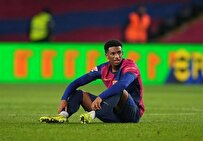 مصدومیت بازیکن بارسلونا به خاطر حرکت اشتباه در باشگاه بدنسازی!