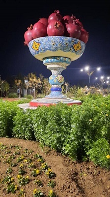 دلربایی انارهای سرخ ساوه در شب یلدا/ حال و هوای شهر انار در بلندترین شب سال
