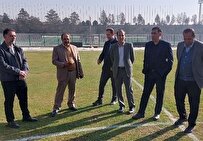 نمونه‌برداری از چمن ورزشگاه تختی