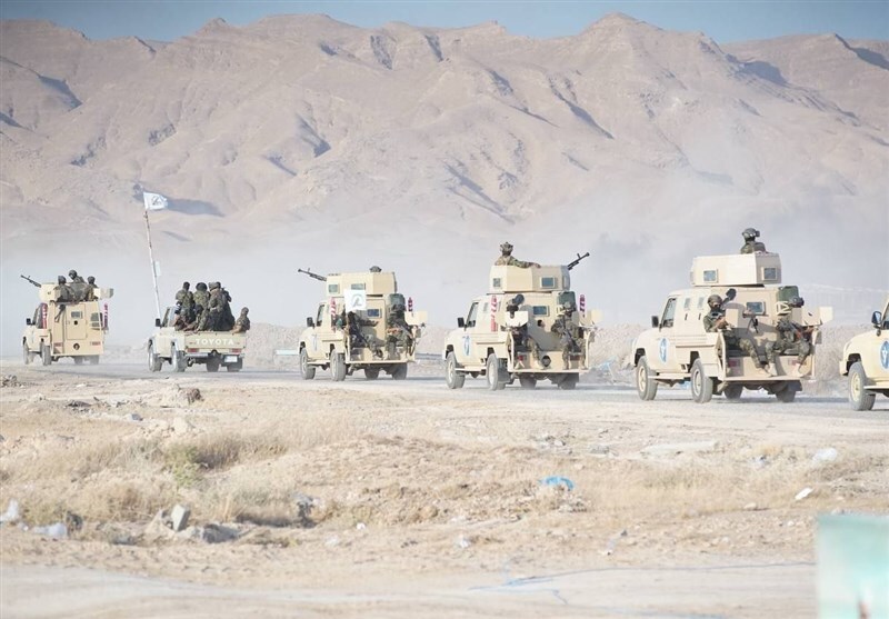 عراق| عملیات حشد شعبی در صحرای الانبار و انهدام 4 مخفیگاه داعش