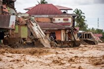 افزایش تلفات سیل و رانش زمین در سوماترای اندونزی به 174 نفر
