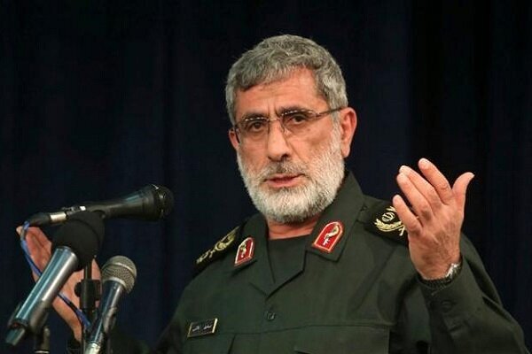 پیام تقدیر سردار قاآنی خطاب به مجاهدان و دلیر مردان جبهه مقاومت پیام تقدیر سردار قاآنی خطاب به مجاهدان و دلیر مردان جبهه مقاومت