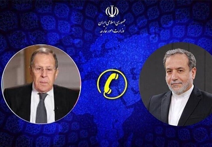 گفتگوی تلفنی وزرای امور خارجه جمهوری اسلامی ایران و روسیه گفتگوی تلفنی وزرای امور خارجه جمهوری اسلامی ایران و روسیه