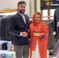 بهاره رهنما و‌همسرش در یک فروشگاه + عکس