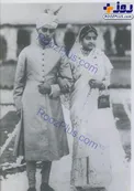 جواهر لعل نهرو و کمالا در روز عروسی + عکس