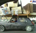 حمل مبل ۷ نفره و تخت خواب با پی کی! +عکس