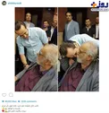 عکس/حمايت اينستاگرامى على كريمى  از ناصر ملک مطيعى