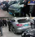 مازراتی کمیاب با پلاک دیپلماتیک در تهران! +عکس