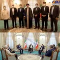 عکسی که همتی از جلسه با رئیسی منتشر کرد