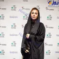 عكس/ تيپ بازيگر زن معروف در مراسم اكران فيلمش در خارج كشور