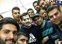 عکس/ جشن تولد احسان حاج صفی در تمرین امروز سپاهان