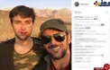 بازیگر مشهور و پسرش + عکس