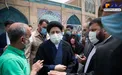 گفتگوی صمیمی رییسی با کسبه و بازاریان تهران/عکس