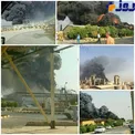 پتروشیمی بندر امام دچار آتش سوزی شد+عکس