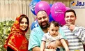 علی اوجی به همراه خواهرزن و برادرزنش+عکس