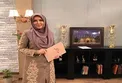 خانم مجری معروف تلویزیون به سوگ نشست! +عکس