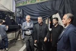 ازدید سرپرست مدیریت عامل بانک سرمایه از موکب جاماندگان اربعین حسینی