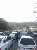 ترافيك سنگين جاده هراز ساعات اولیه صبح +عکس