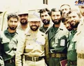 فرماندهان جوان سپاهی در کنار سپهبد شهید ارتشی