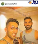 بازیکن استقلالی در خانه پرسپولیسی پرحاشیه + عکس