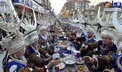 جشن شلوغ سال نو در چین بدون ترس از کرونا+عکس