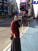 بازيگر زن در خيابان هاى انگليس+عکس