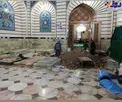 آماده‌سازی محل خاکسپاری آیت‌الله هاشمی شاهرودی/عکس