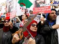 استقبال تونسی ها از بن سلمان با اره! +عکس
