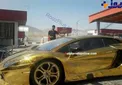 عکس/ لامبورگینی طلایی در ایران