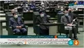 رییسی و همراهانش در مجلس + عکس