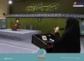 تصویری از دیدار رمضانی جمعی از دانشجویان با رهبر انقلاب